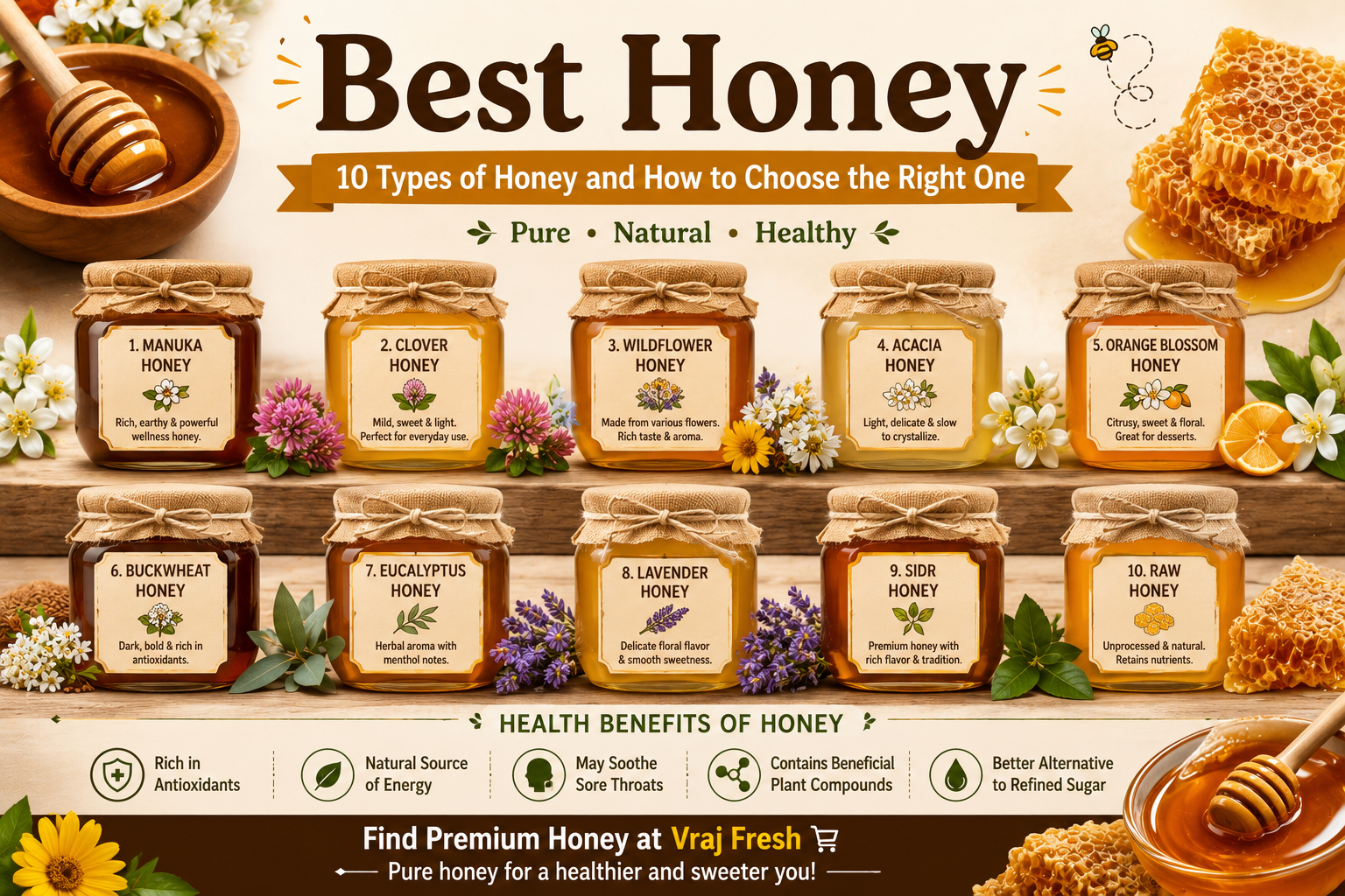 Best Honey in USA: Top 10 Brands You Should Try