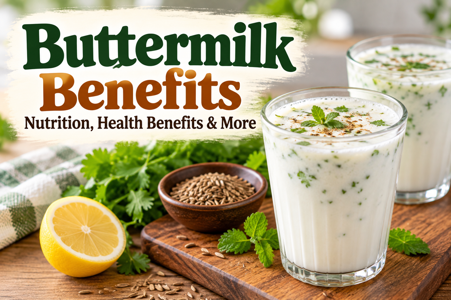 Buttermilk Benefits: Nutrition, Health Benefits & More