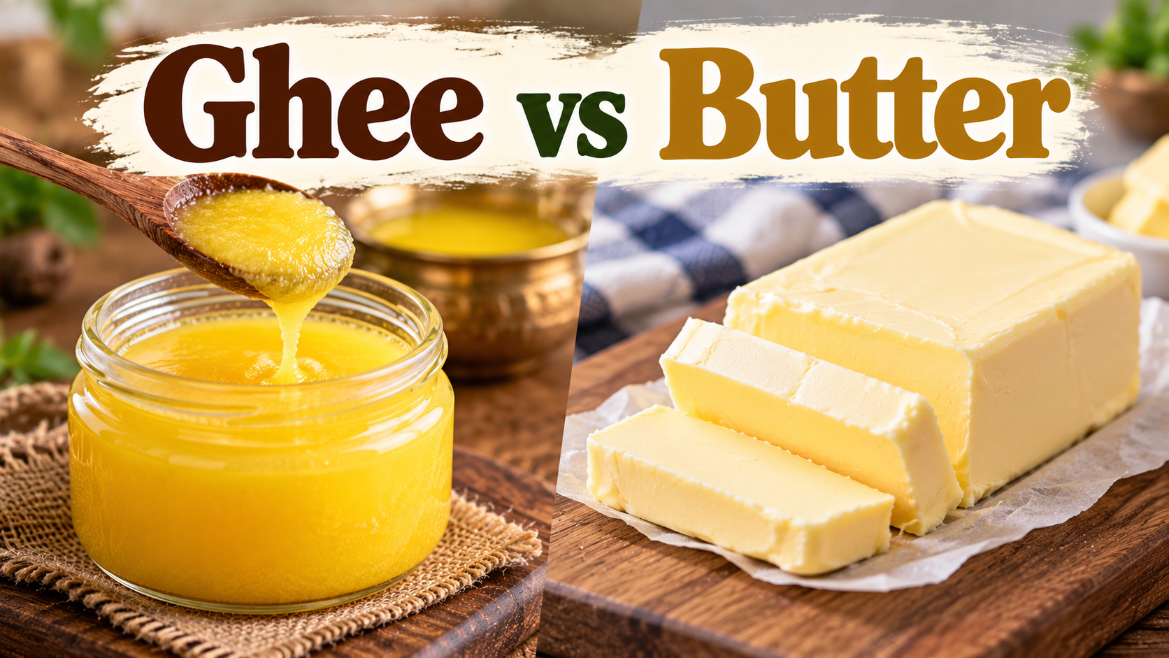 Ghee vs Butter: Which Is Healthier and Better for You?