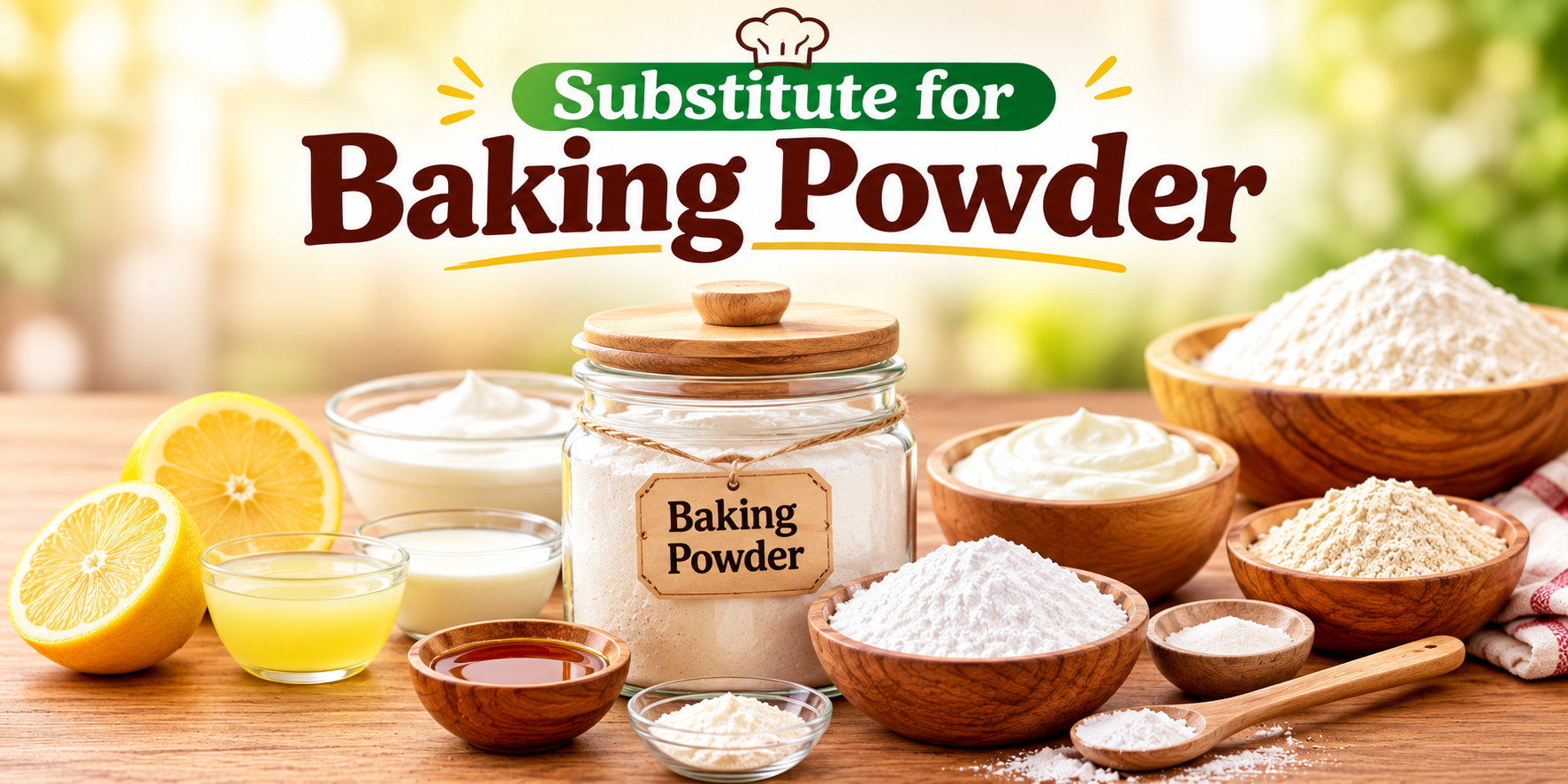Substitute for Baking Powder: 10 Best Alternatives