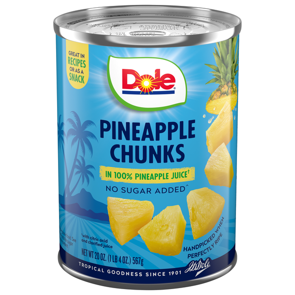 Dole Pineapple Chunks (567g  20oz)