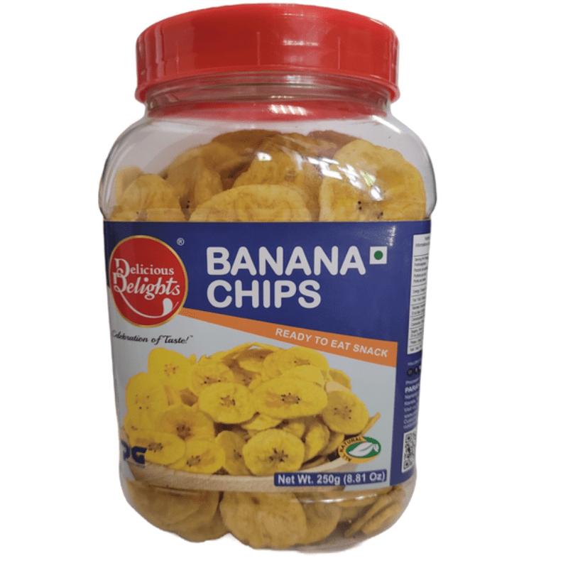 Delicious Delights Banana Chips (250g  8.81oz)