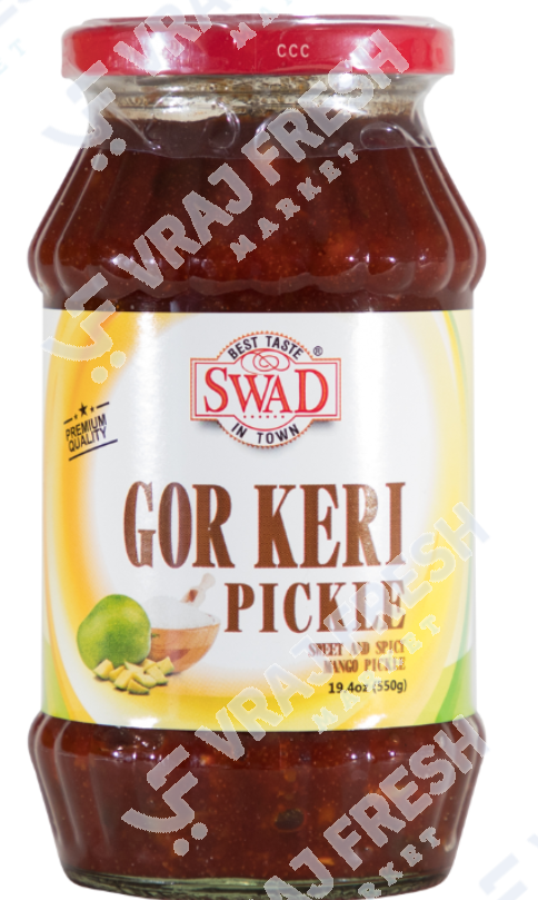 Swad Gor Keri Pickle (550G  19.4Oz)