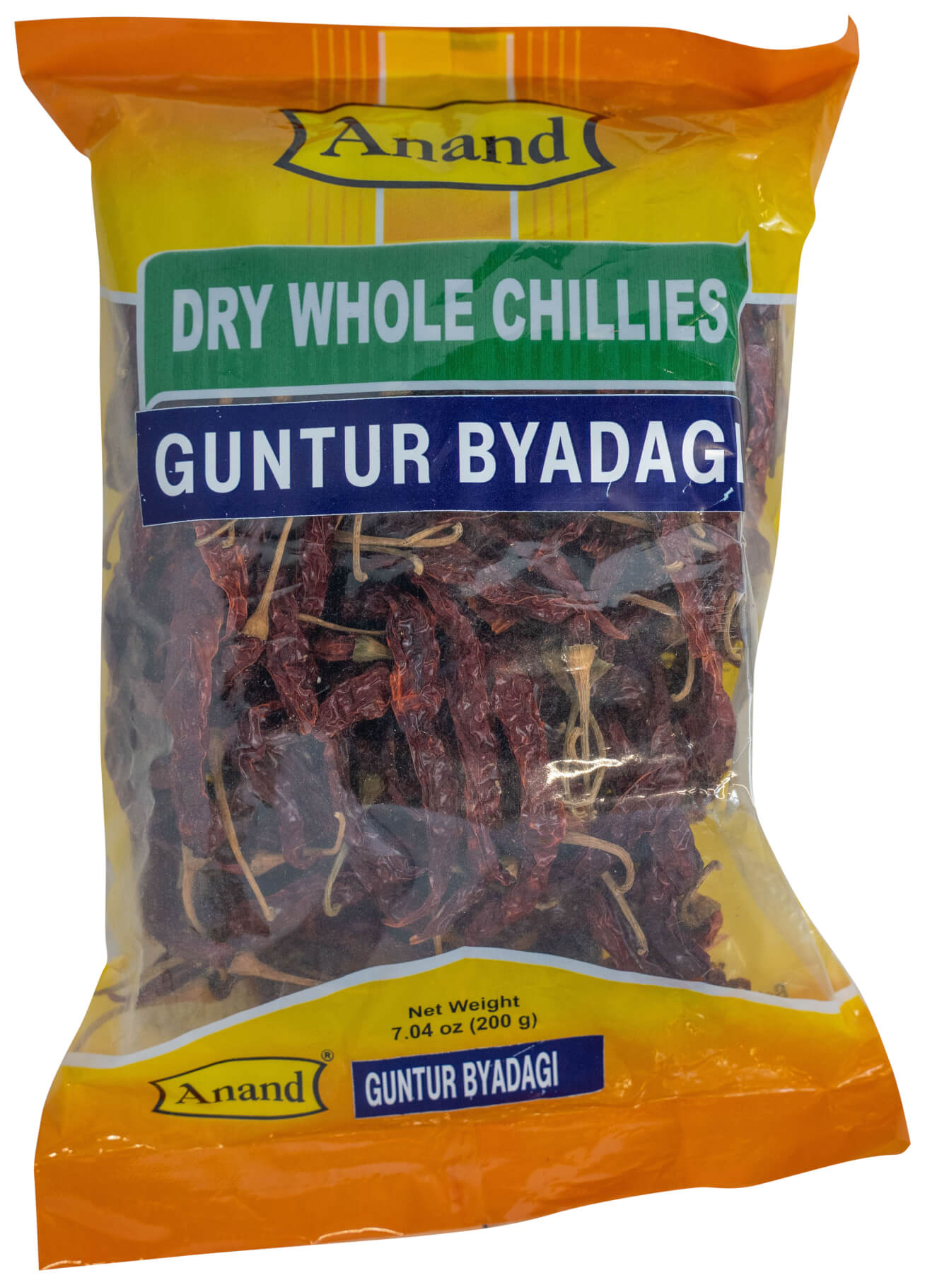 Anand Dry Whole Chillies Guntur Byadagi (200g  7.04oz)