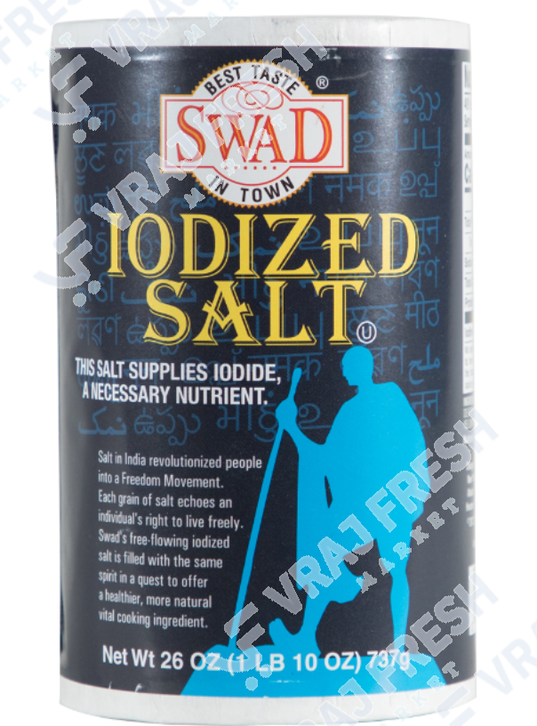 Swad Iodized Salt (737g  26Oz)