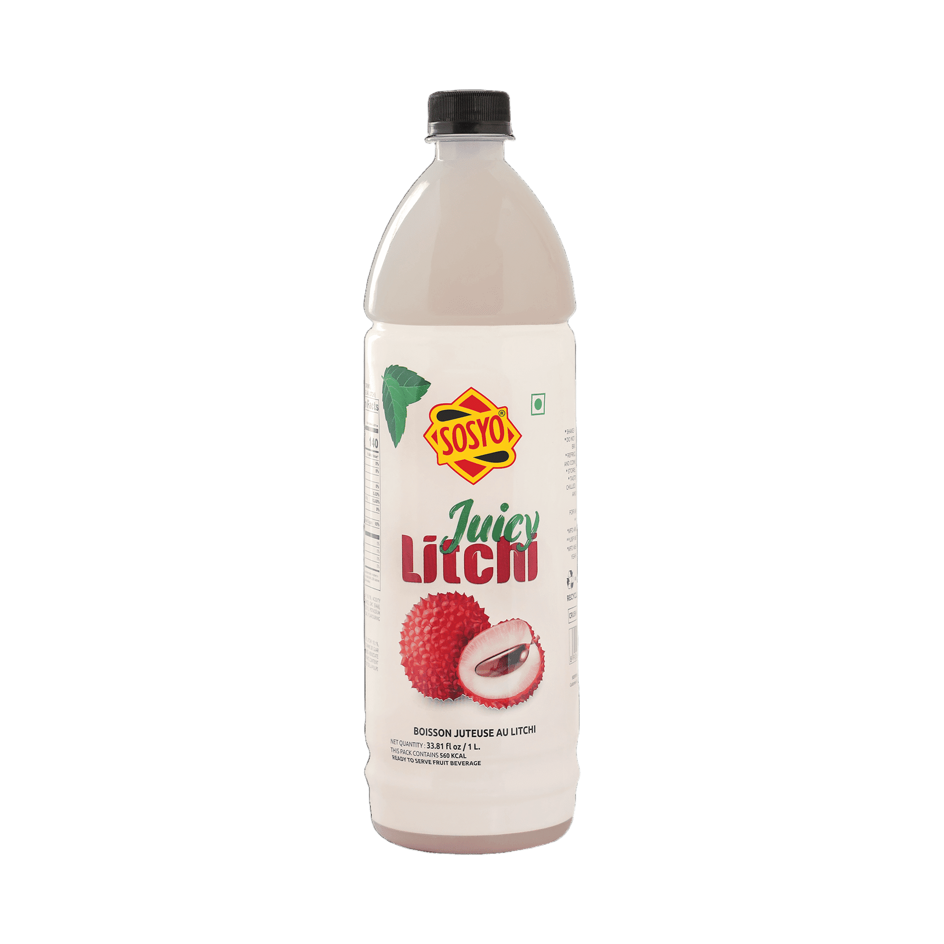 Hajoori Sosyo Juicy Litchi (1Ltr 33.8fl.oz)