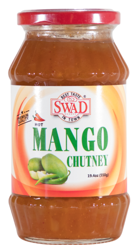 Swad Mango Chutney Hot (550G  19.4Oz)