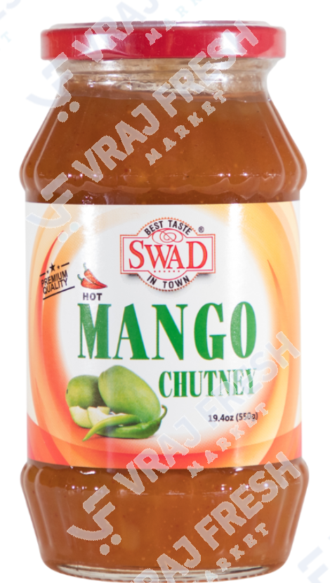 Swad Mango Chutney Hot (550G  19.4Oz)