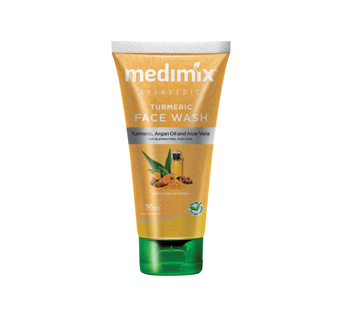 Medimix Ayurvedic Turmeric Face Wash (150ml  5.08Oz)