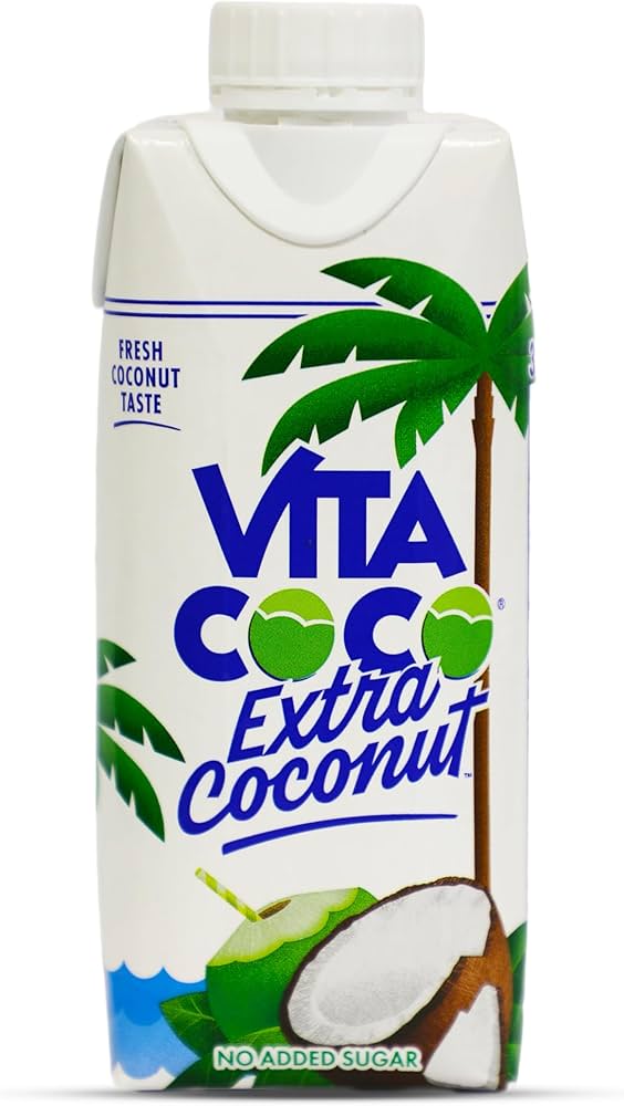 Vita Coco Extra Coconut Water No Sugar (330ml 11.1floz)
