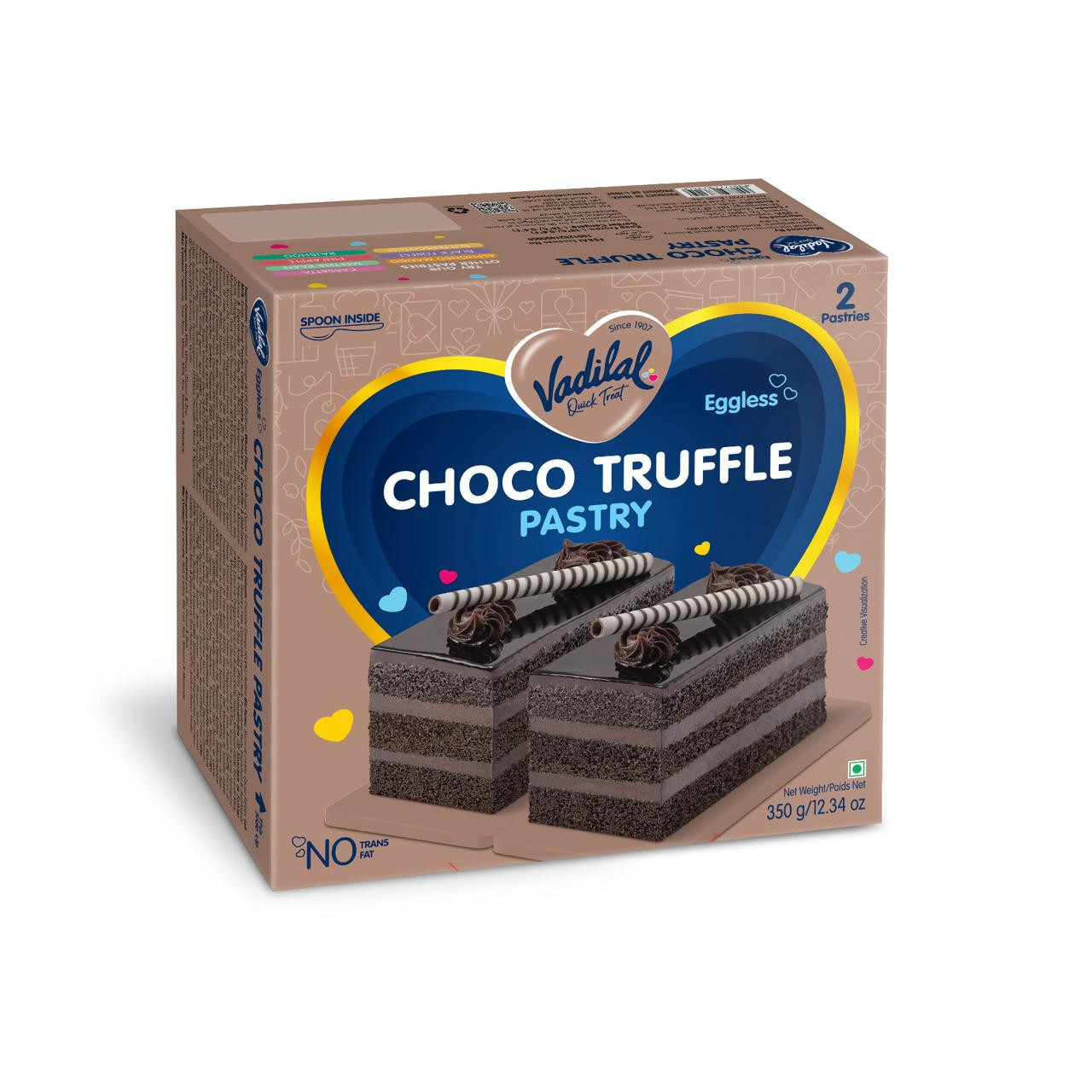 Vadilal Choco Truffle Pastry (350g  12.34oz)