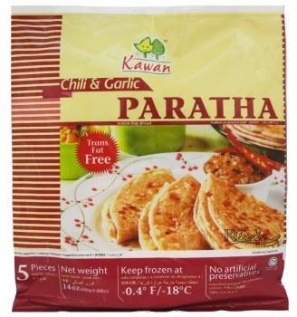 Kawan Chili Garlic Paratha  5 Pcs (400g  14Oz)