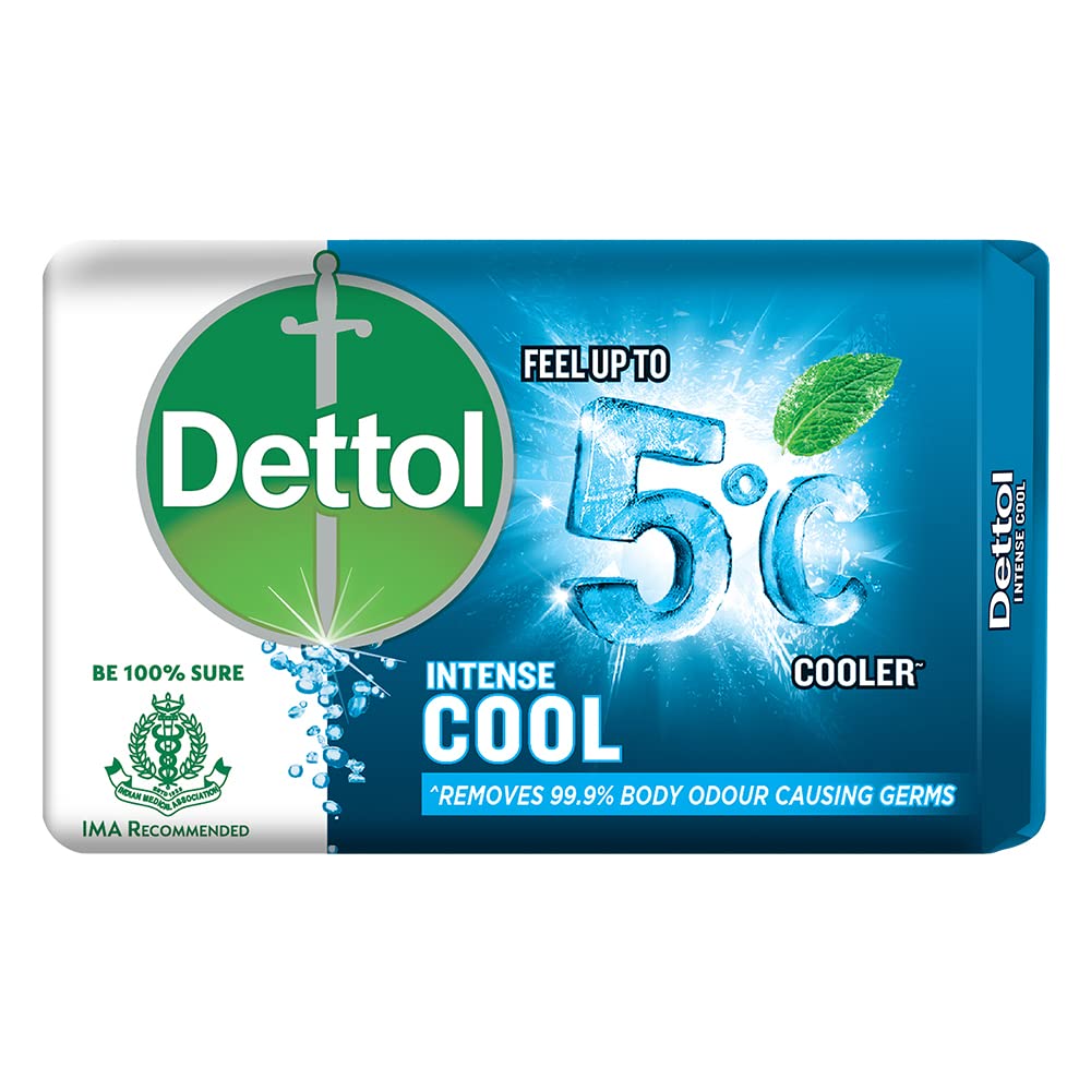 Dettol Intense Cool Soap (125g)