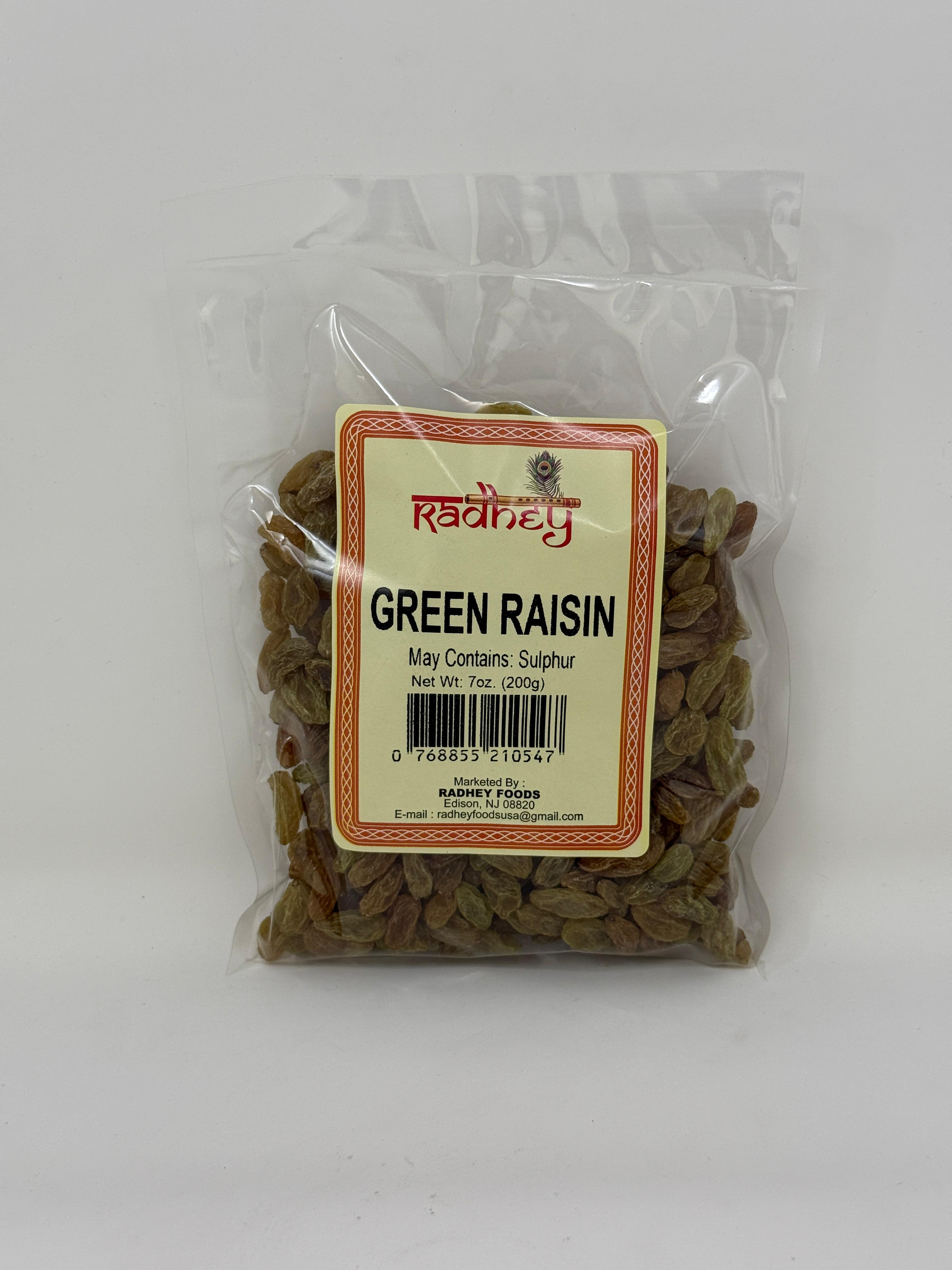Radhey Green Raisin (200g 7oz)