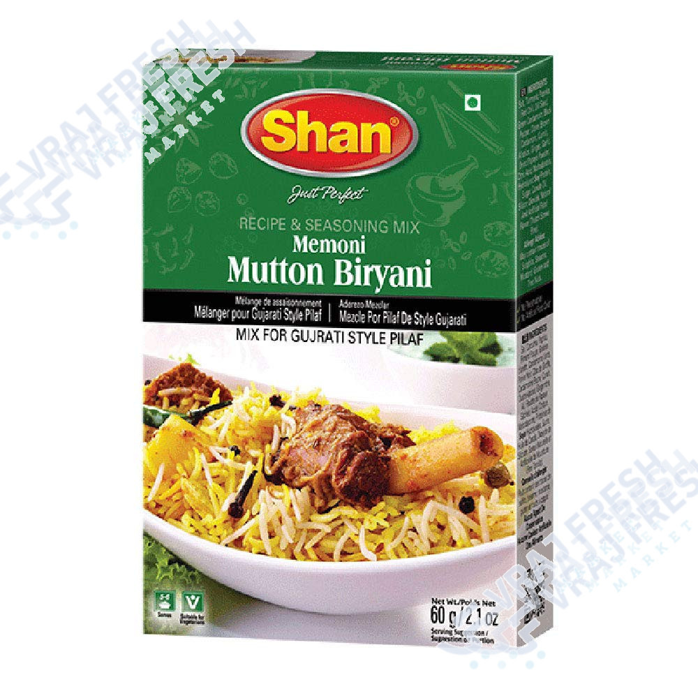 Shan Memoni Mutton Biryani (60g  2.11Oz)