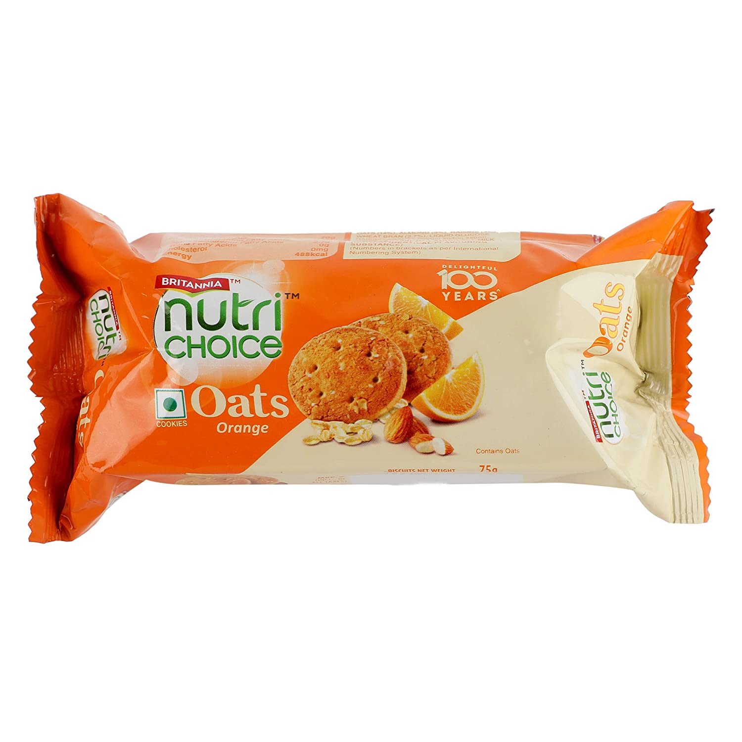 Britannia Oats Orange Cookies 