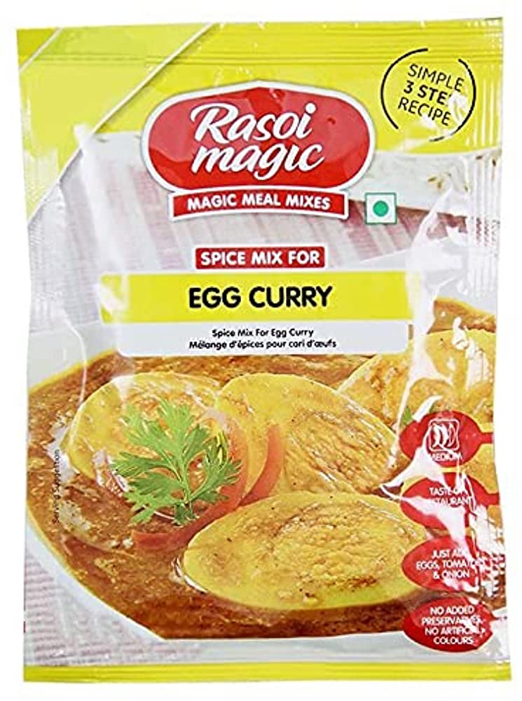 Rasoi Magic Egg Curry Masala (50g  1.76Oz)
