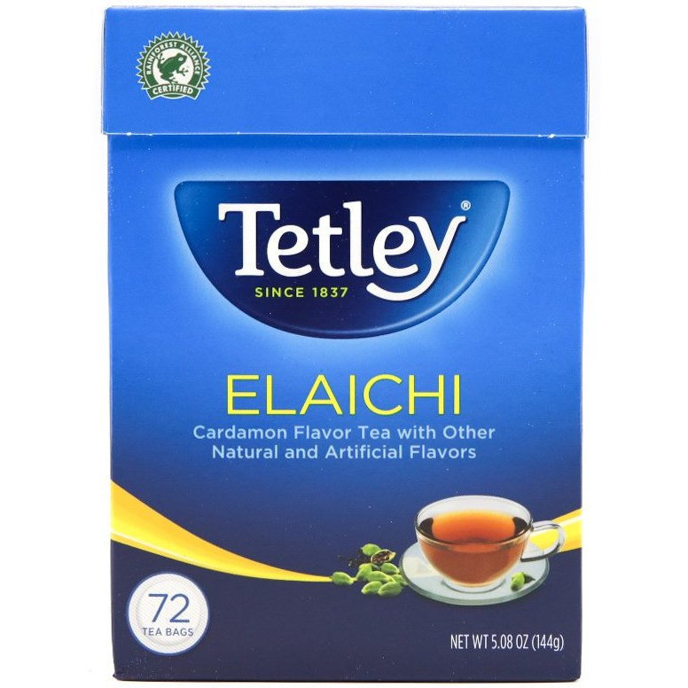 Tetley Elaichi Tea  72 Bags (144g  5.08Oz)
