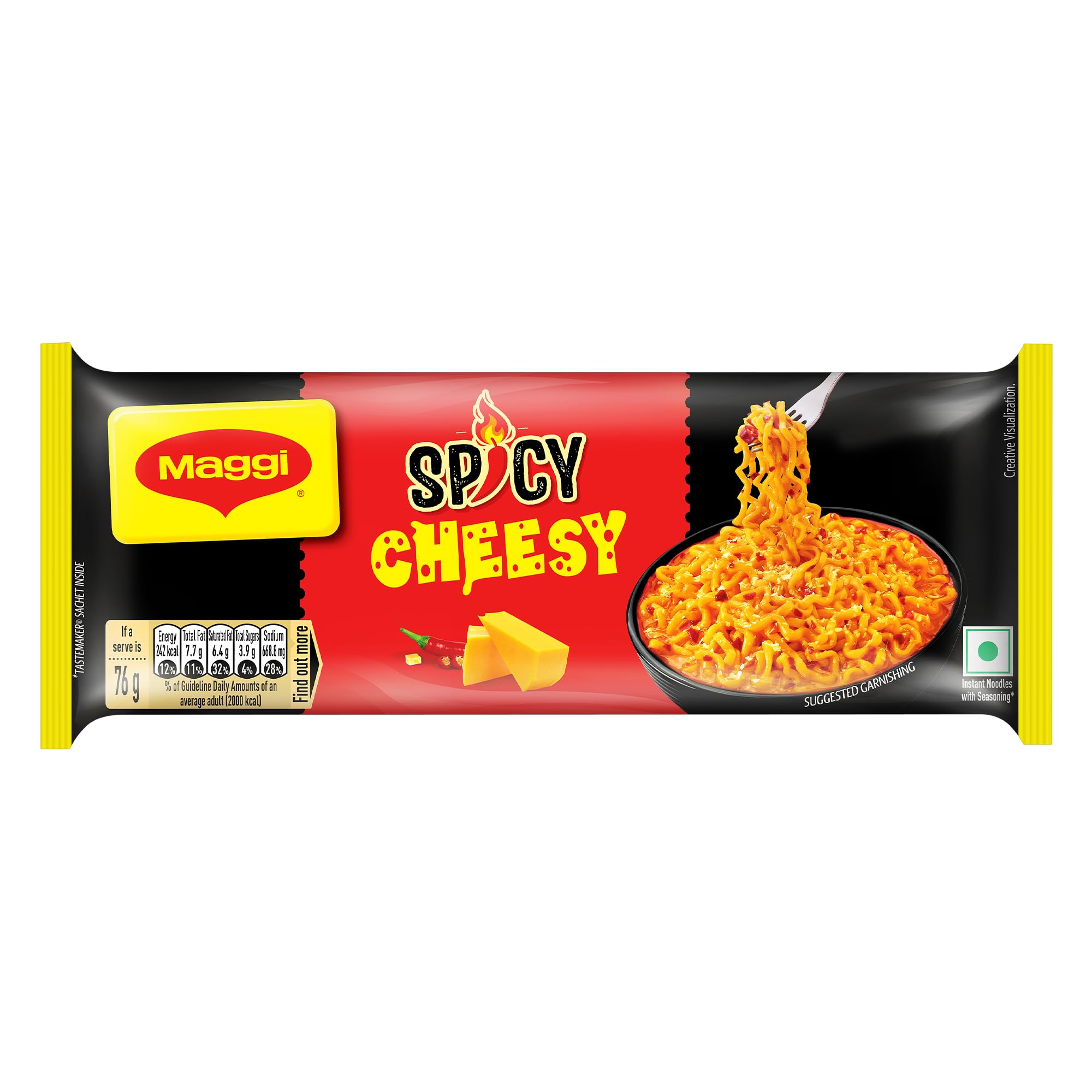 Maggi Spicy Cheesy Noodles (304g)