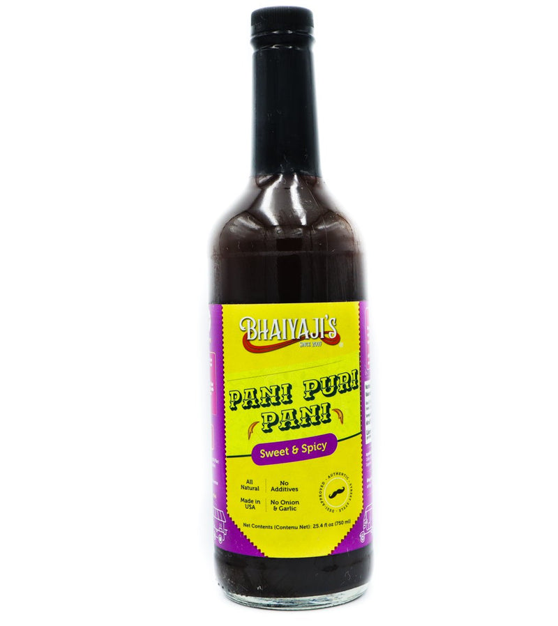 Bhayaji Pani Puri Pani  Sweet And Spicy (591Ml  20Oz)