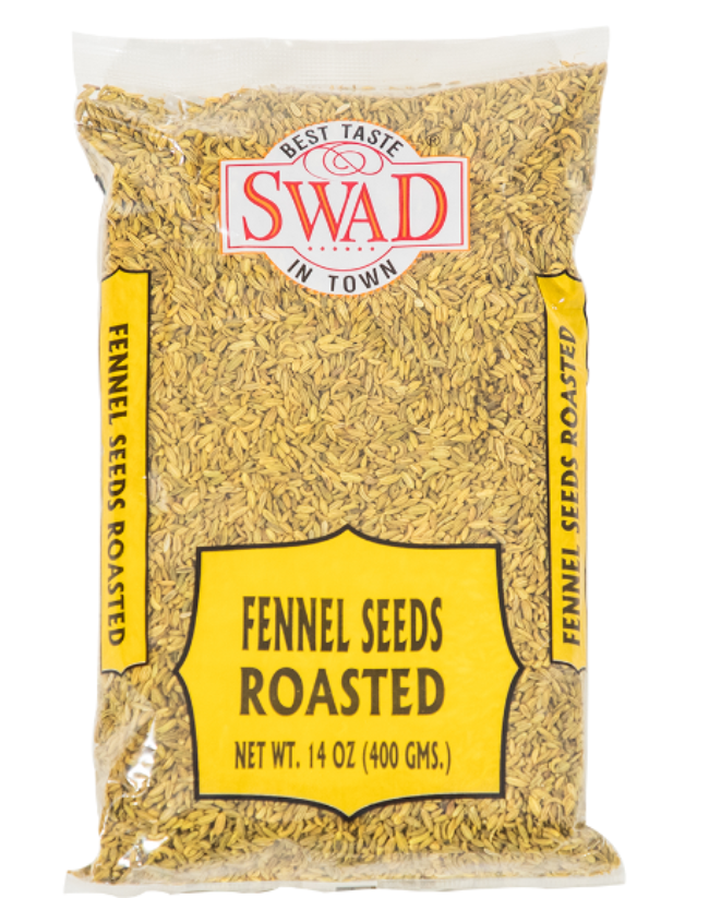 Swad Roasted Fennel Seeds (400g  14Oz)