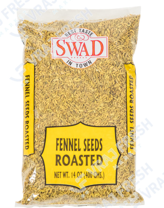 Swad Roasted Fennel Seeds (400g  14Oz)