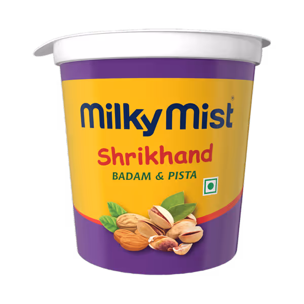 Milky Mist Badam Pista Shrikhand (400g 14oz)