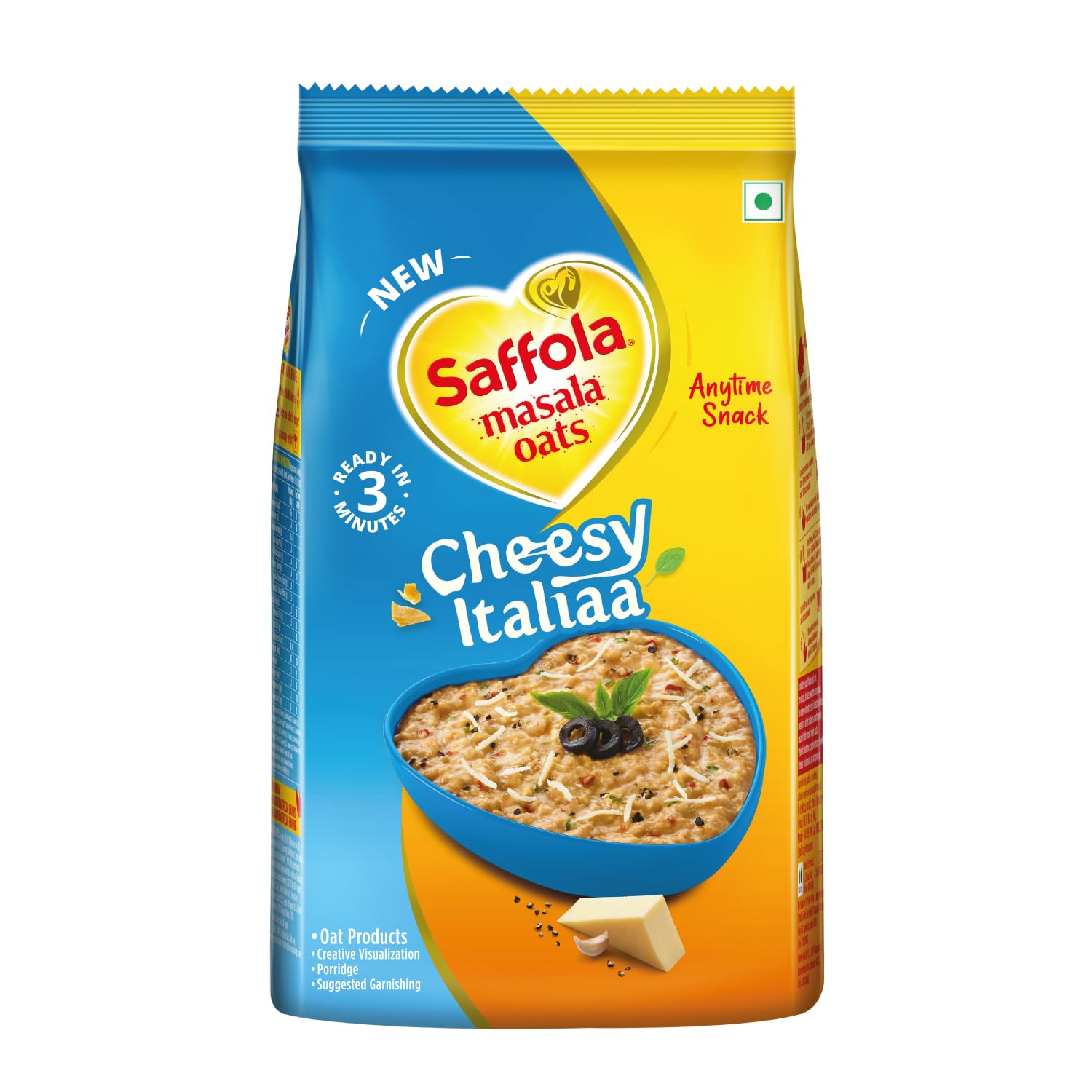 Saffola Masala Oats (Cheesy Italiaa) (400g)