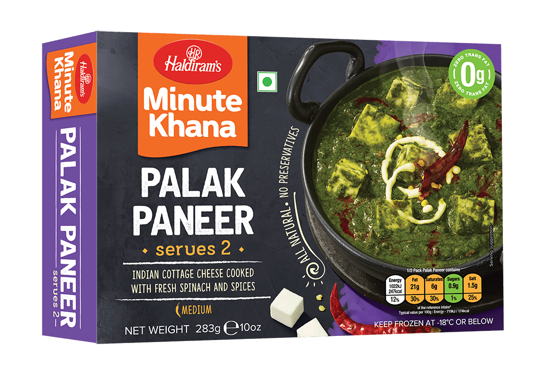 Haldiram Palak Paneer (283g  10Oz)