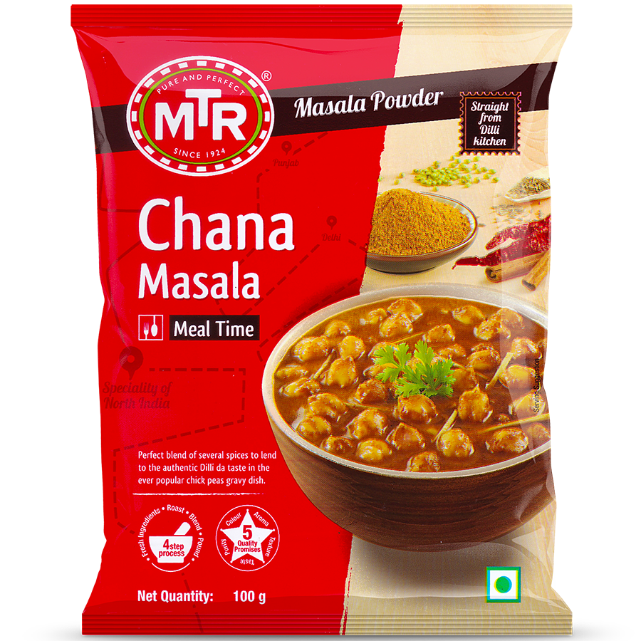 MTR Chana Masala Powder (100g  3.57Oz)