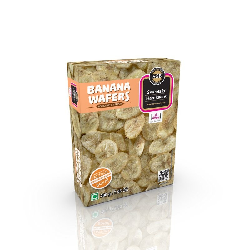 SGB Banana Wafers Rock Salt & Pepper (200g  7.05oz)