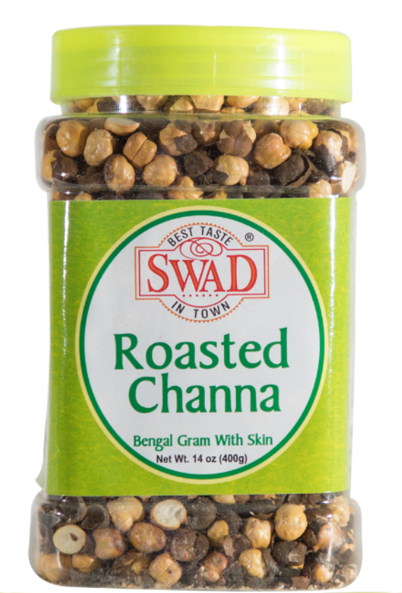 Swad Roasted Chana With Skin (400g  14Oz)