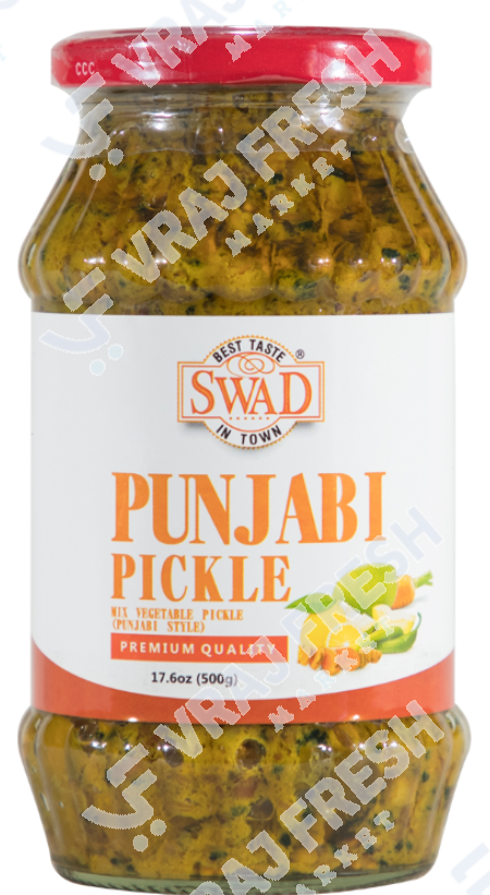 Swad Punjabi Pickle (500G  17.6Oz)