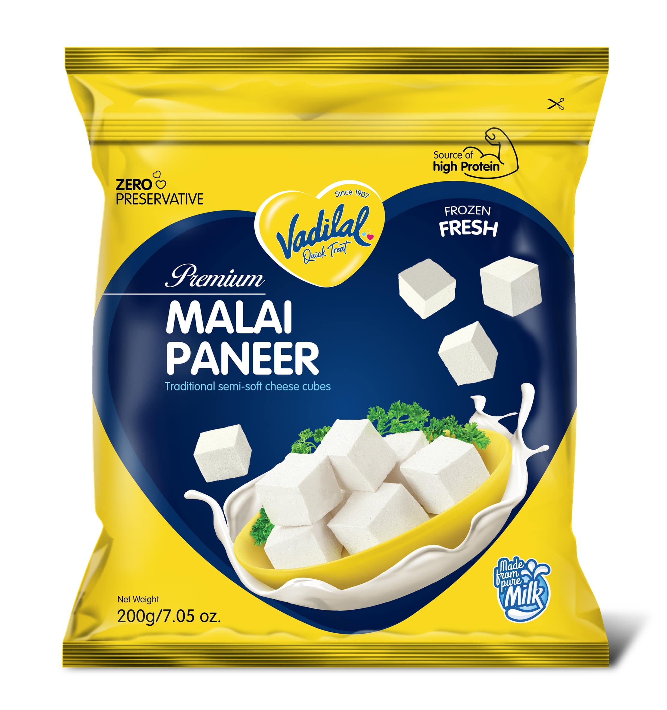 Vadilal Malai Paneer Cubes