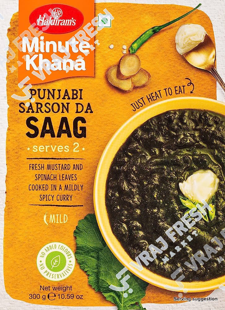Haldiram's Punjabi Sarson Da Saag (300g)