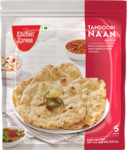 Kitchen Xpress Tandoori Naan (375g)
