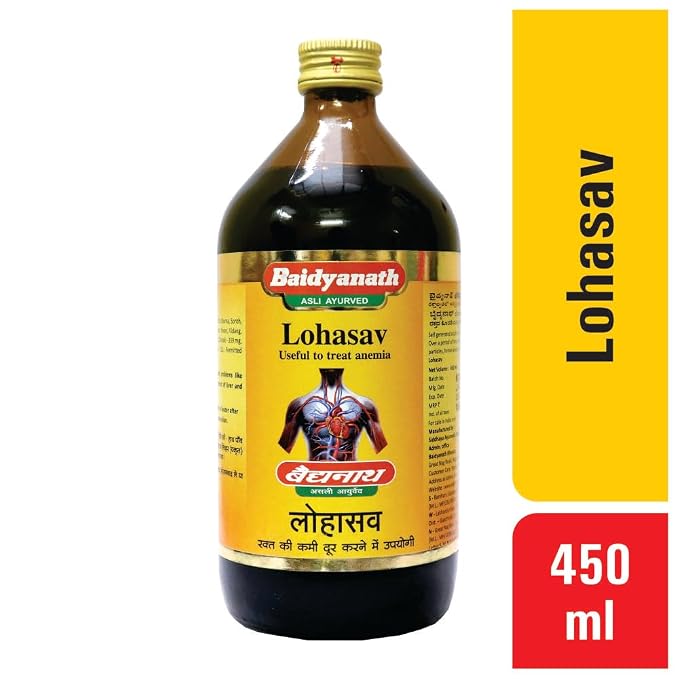 Baidyanath Lohasav Syrup (450ml)