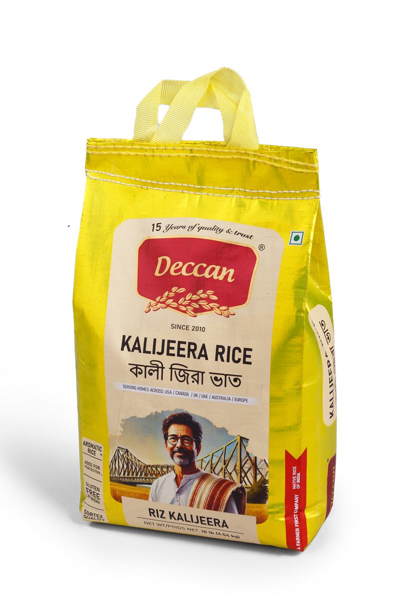 Deccan Kalijeera Rice (4.54kg, 10lb)