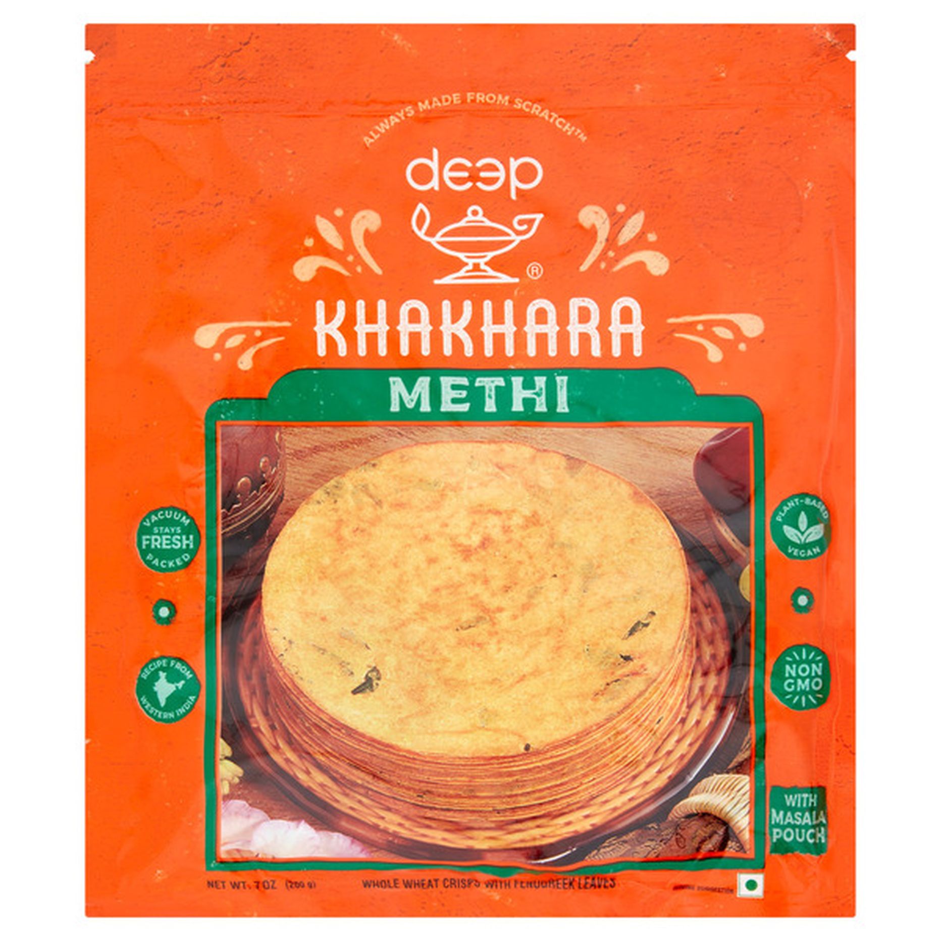 Deep Methi Khakhara (200g  7Oz)