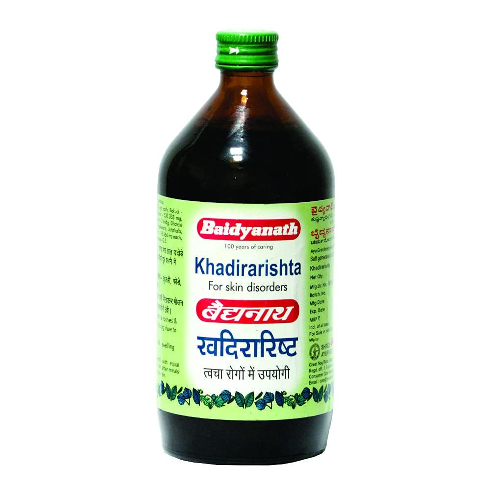 Baidyanath Khadirarishta Tonic (450ml)