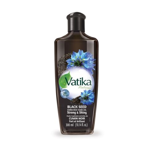 Vatika Naturals Black Seed Hair Oil (300ml  10.15oz)