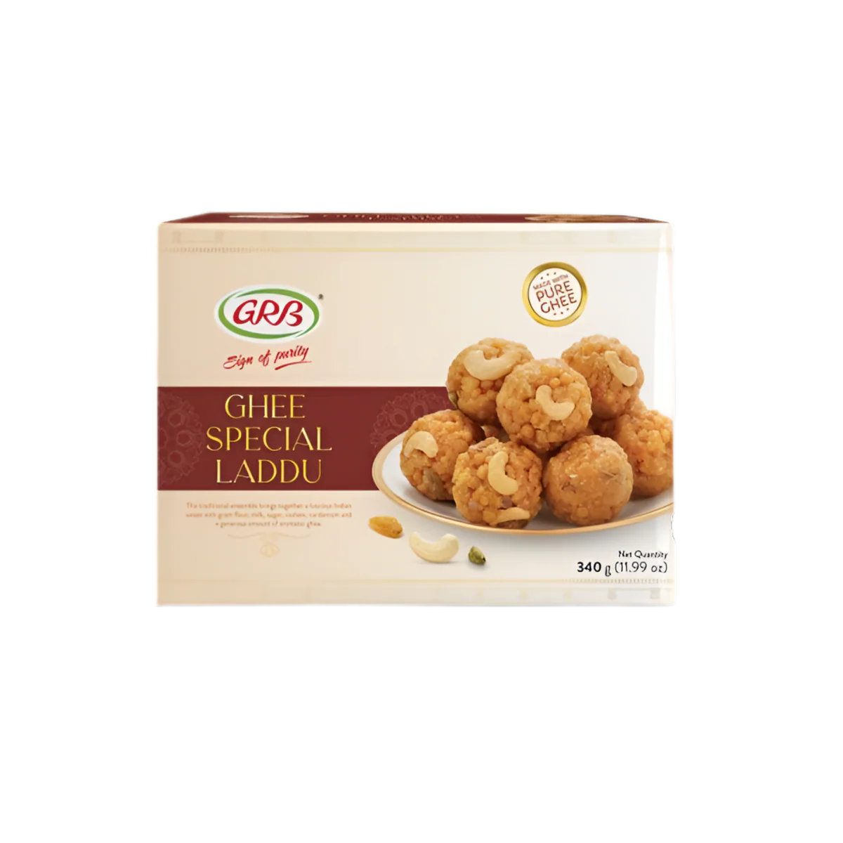 GRB Ghee Special Laddu (340g 12oz)