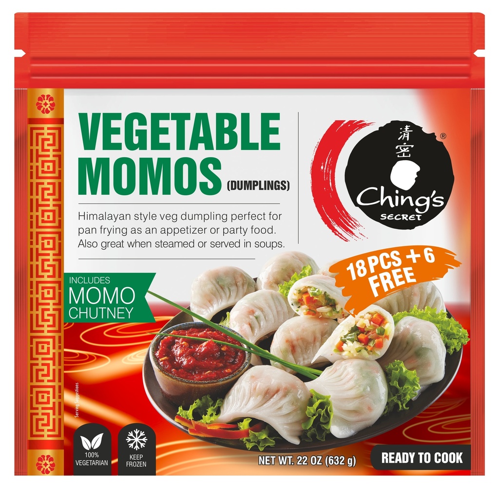 Chings Vegetable Momos (632g 22oz)