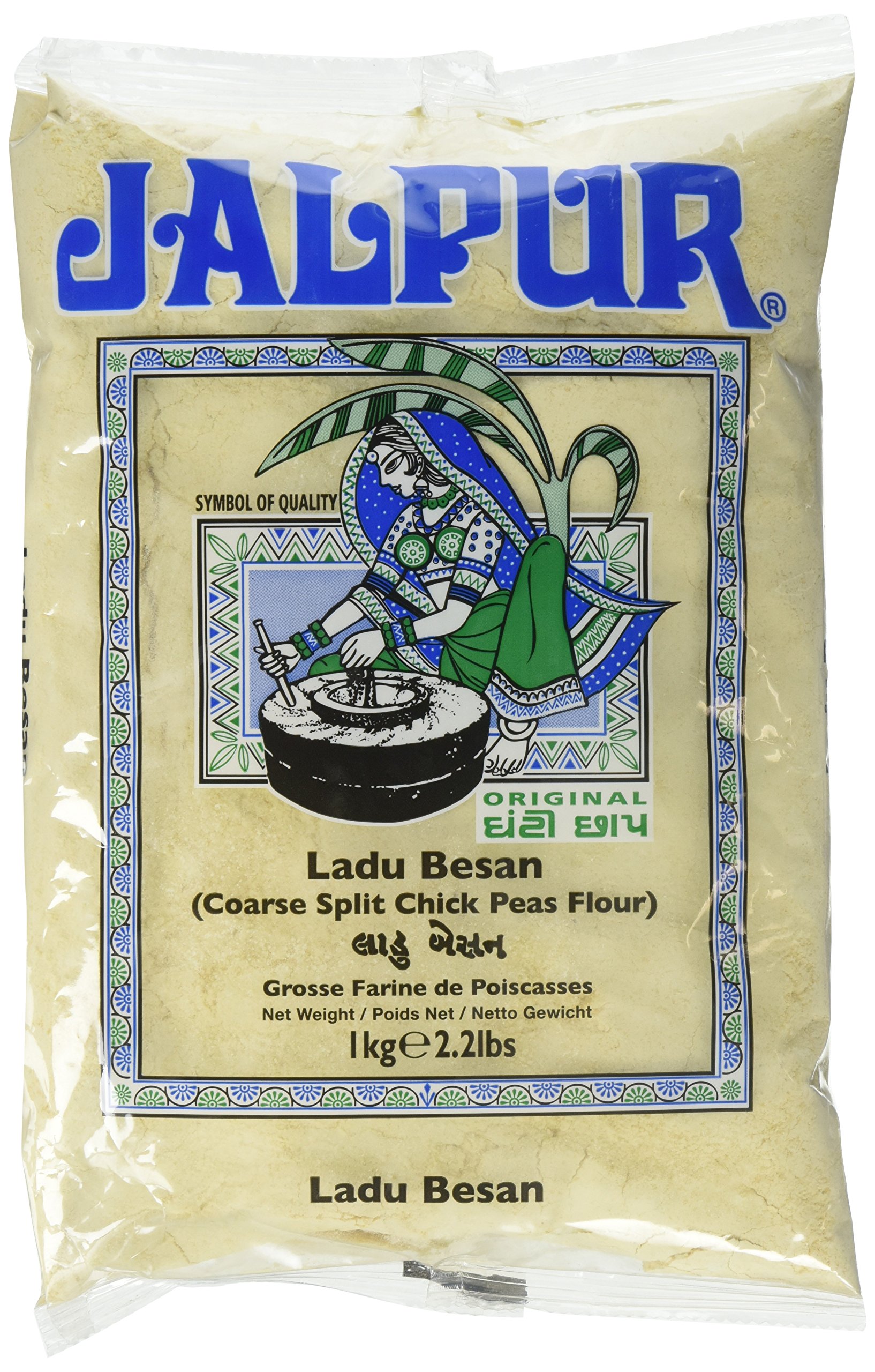 Jalpur Ladu Besan (1kg  2.2 lbs)