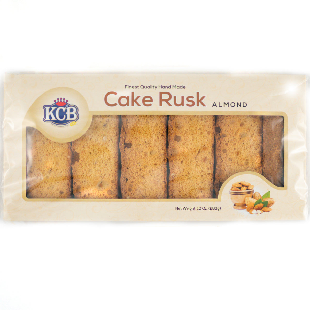 Kcb Almond Cake Rusk (283g  10Oz)
