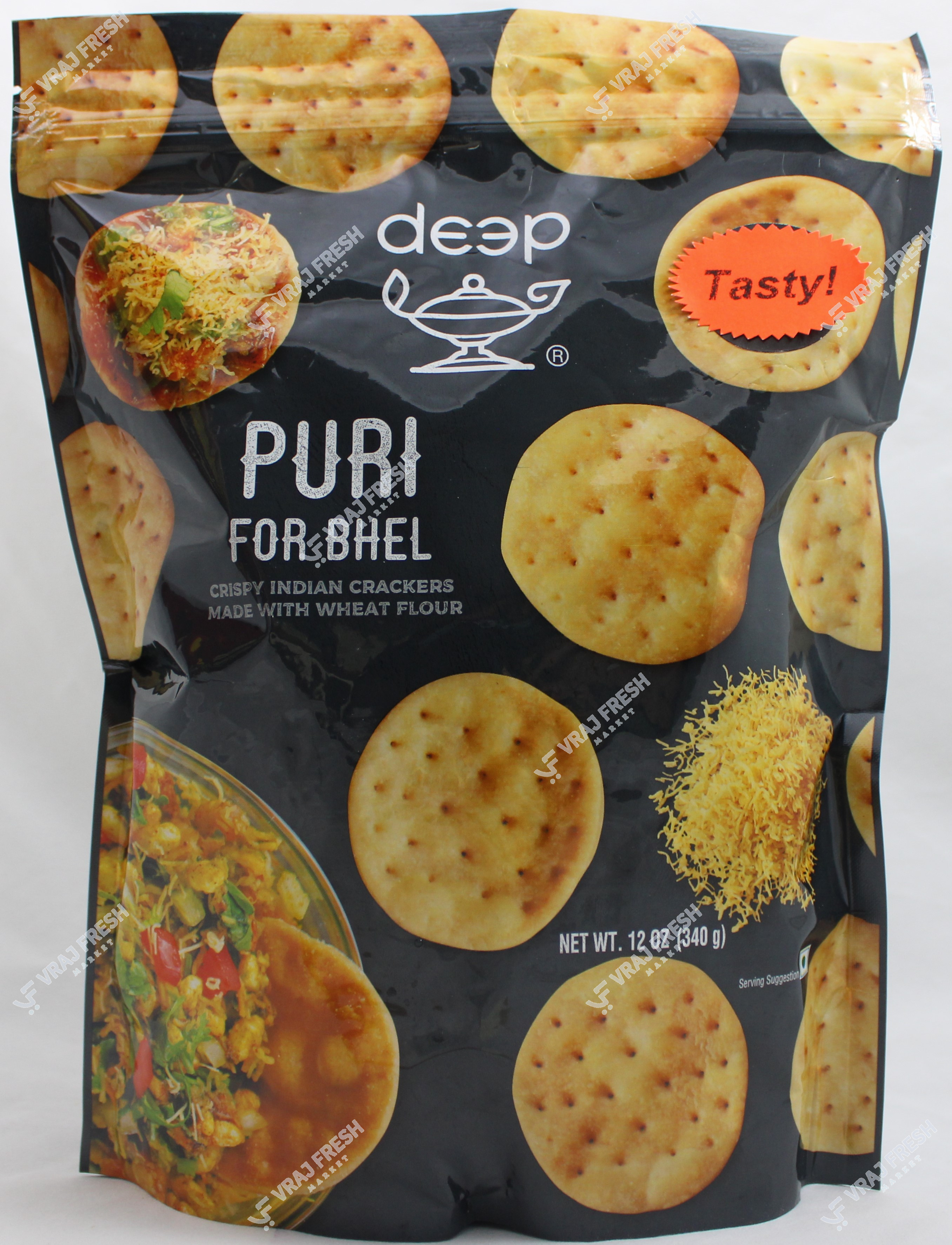 Deep Puri For Bhel (340g  12Oz)