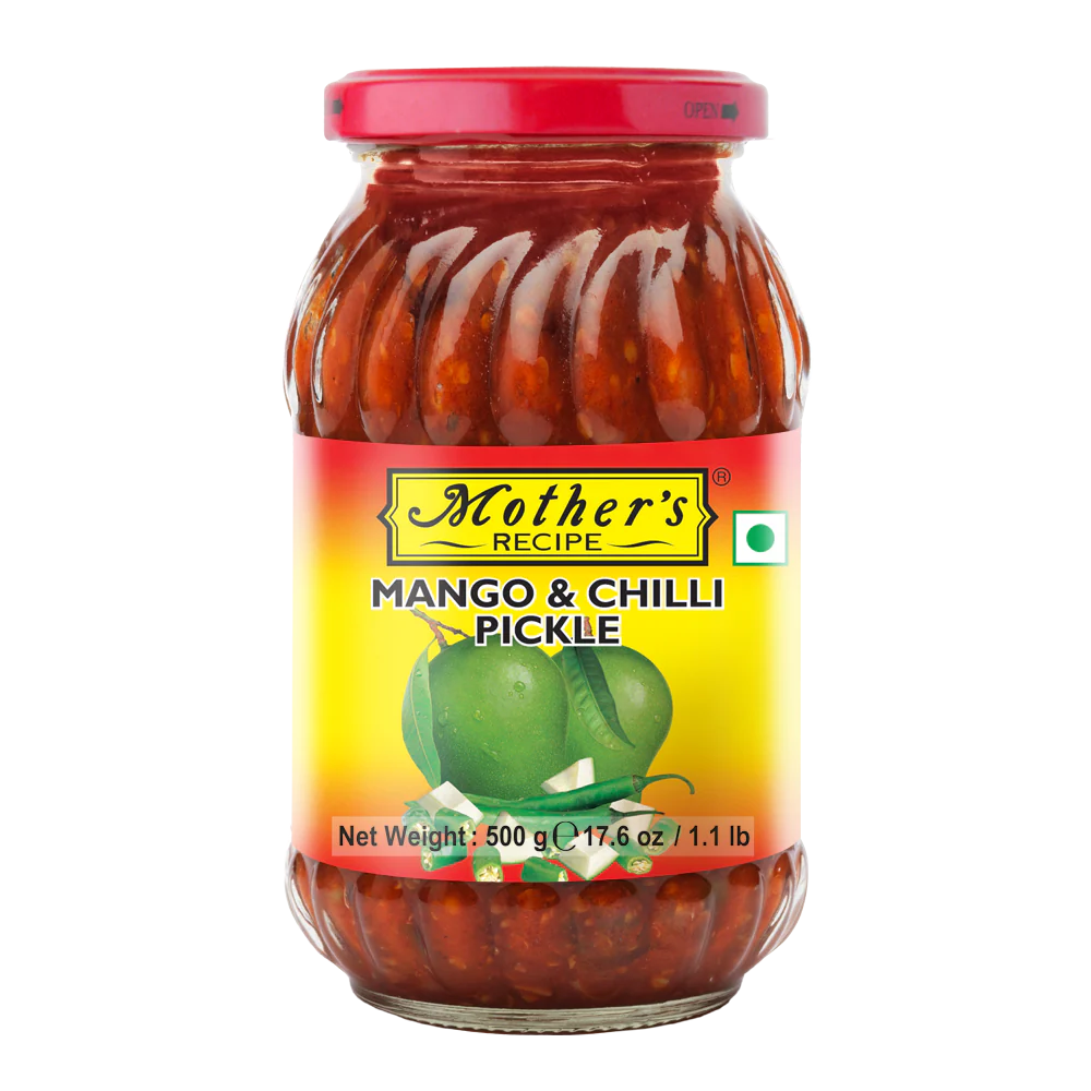 Mothers Mango & Chilli Pickle (500g 17.6oz)