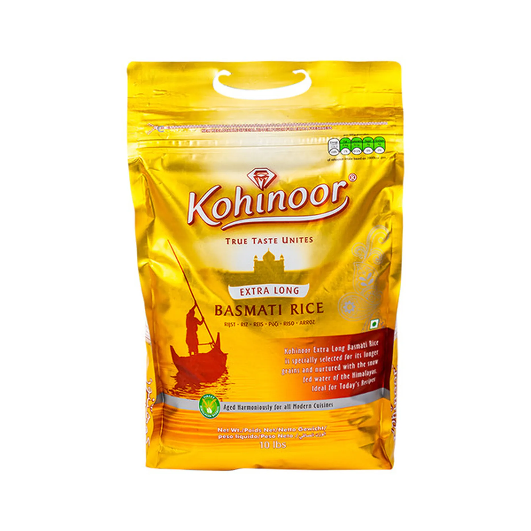 Kohinoor Gold Extra Long Basmati Rice (4.54kg  10lb)