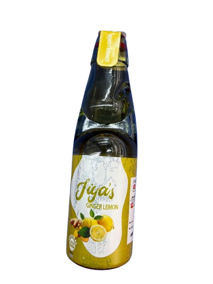 Jiyas Ginger Lemon Goli Soda (7oz)