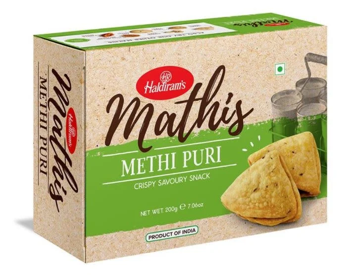 Haldiram's Methi Puri (200g, 7oz)